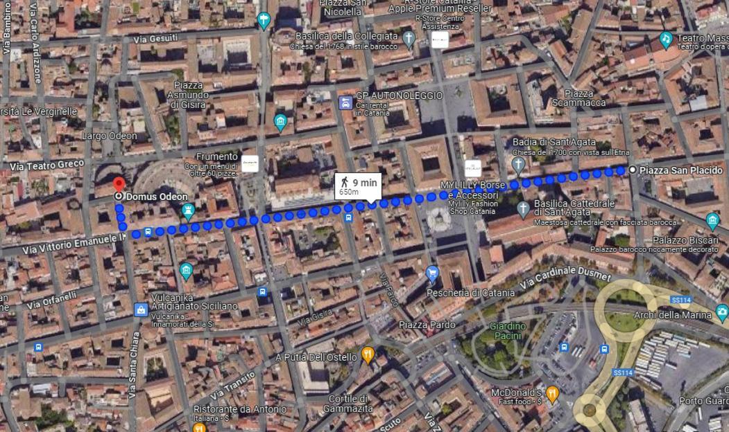 Domus Odeon La Casa Nel Parco Archeologico Di Catania Apartman Kültér fotó